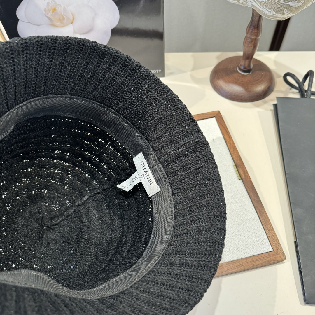 🆕

香奈儿新款针织渔夫帽，头围57cm
