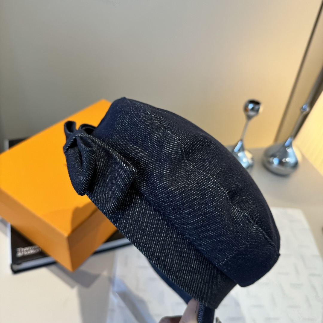 🆕

LV新款鸭舌军帽，高级定制，头围57cm