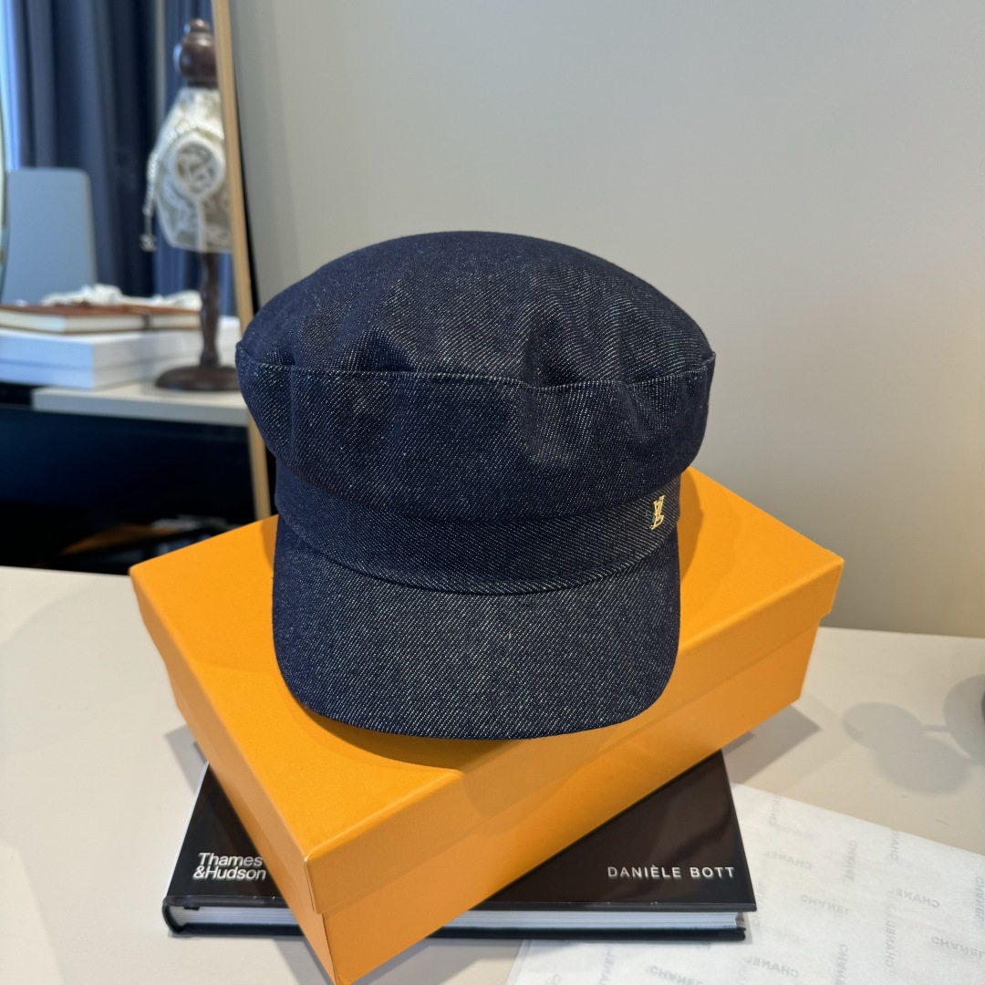 🆕

LV新款鸭舌军帽，高级定制，头围57cm