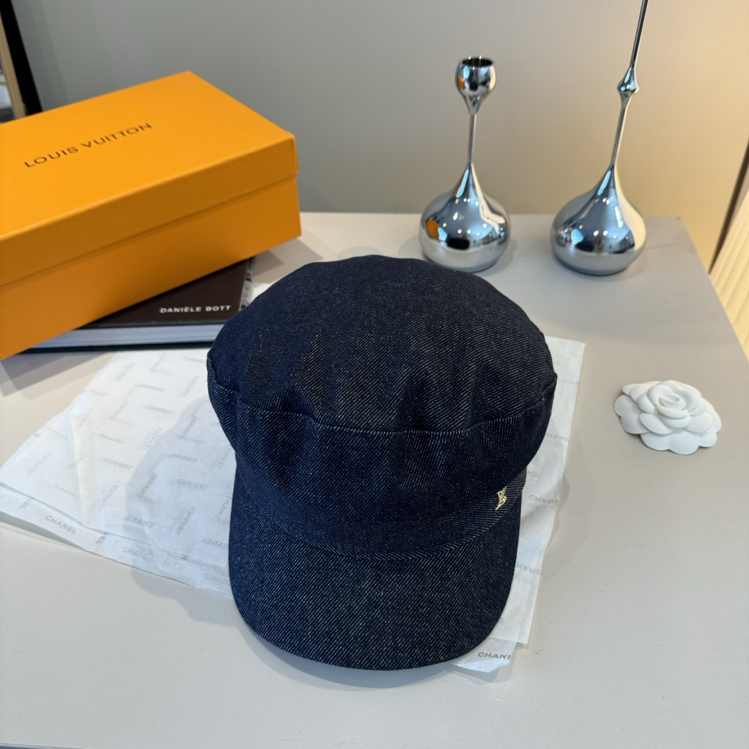 🆕

LV新款鸭舌军帽，高级定制，头围57cm
