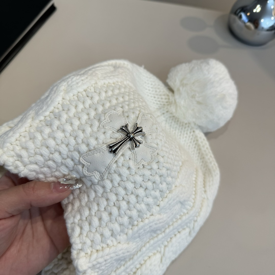 🆕

克罗心新款针织护耳帽，高级定制