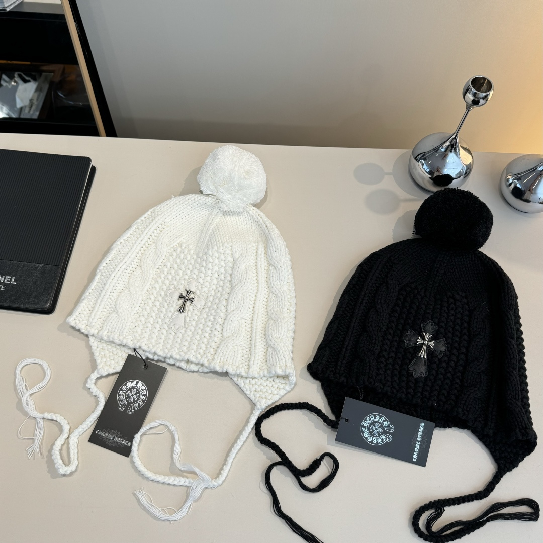 🆕

克罗心新款针织护耳帽，高级定制