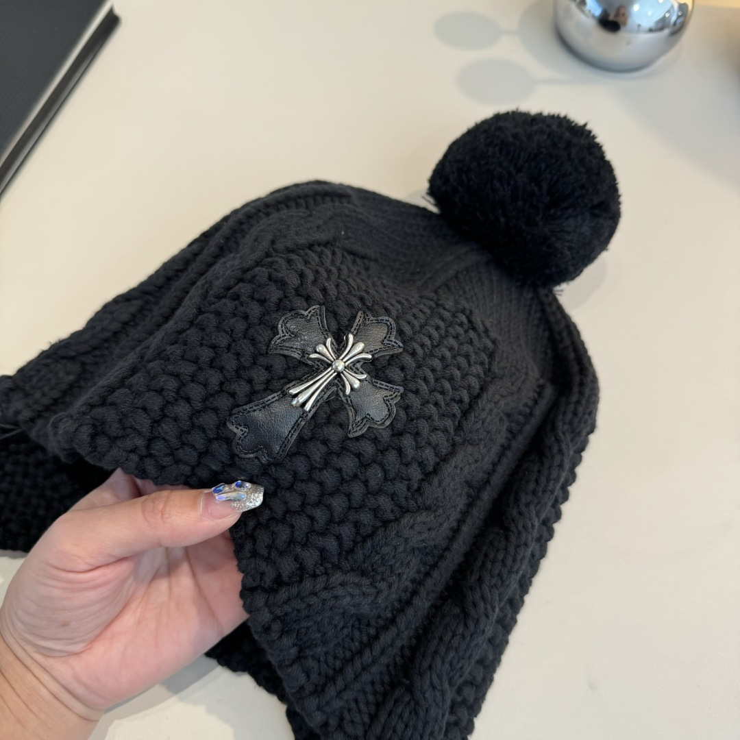 🆕

克罗心新款针织护耳帽，高级定制