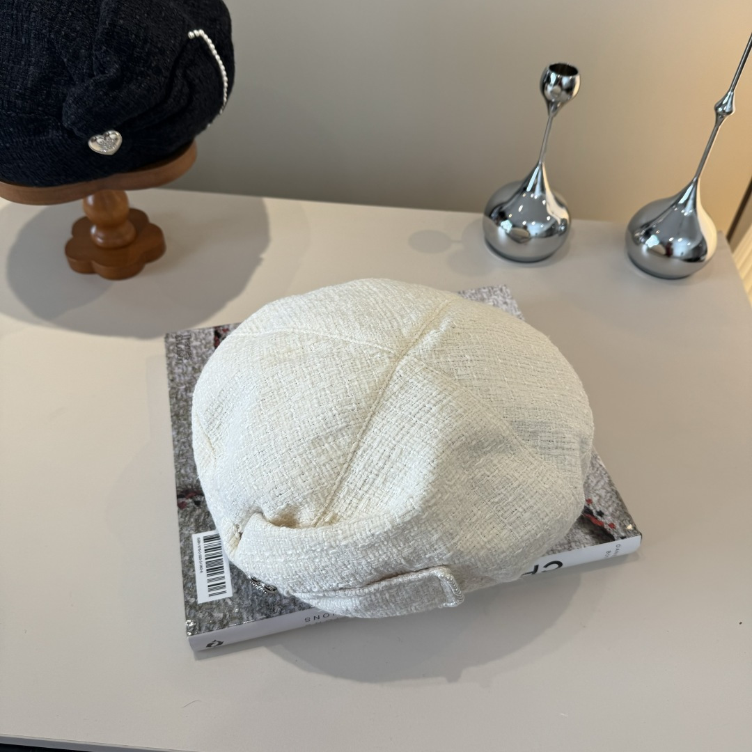 🆕

Chanel香奈儿2025年新款贝雷帽，女神范，头围57cm