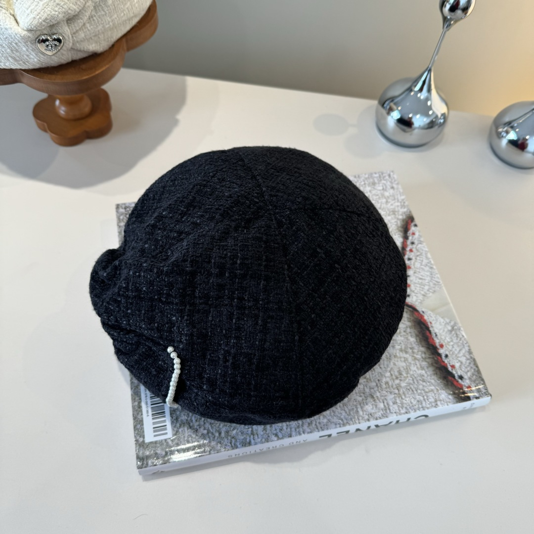 🆕

Chanel香奈儿2025年新款贝雷帽，女神范，头围57cm