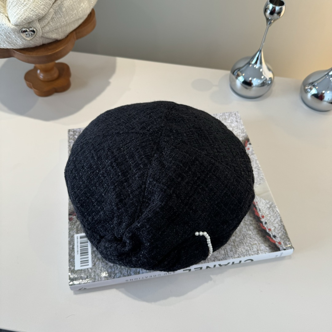 🆕

Chanel香奈儿2025年新款贝雷帽，女神范，头围57cm