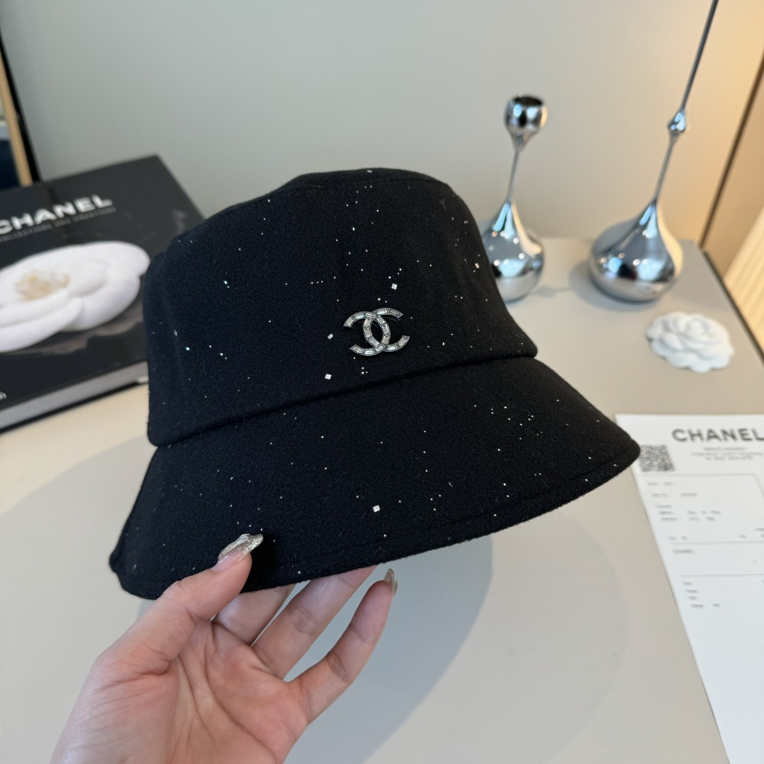 🆕

Chanel香奈儿新款渔夫帽，头围57cm