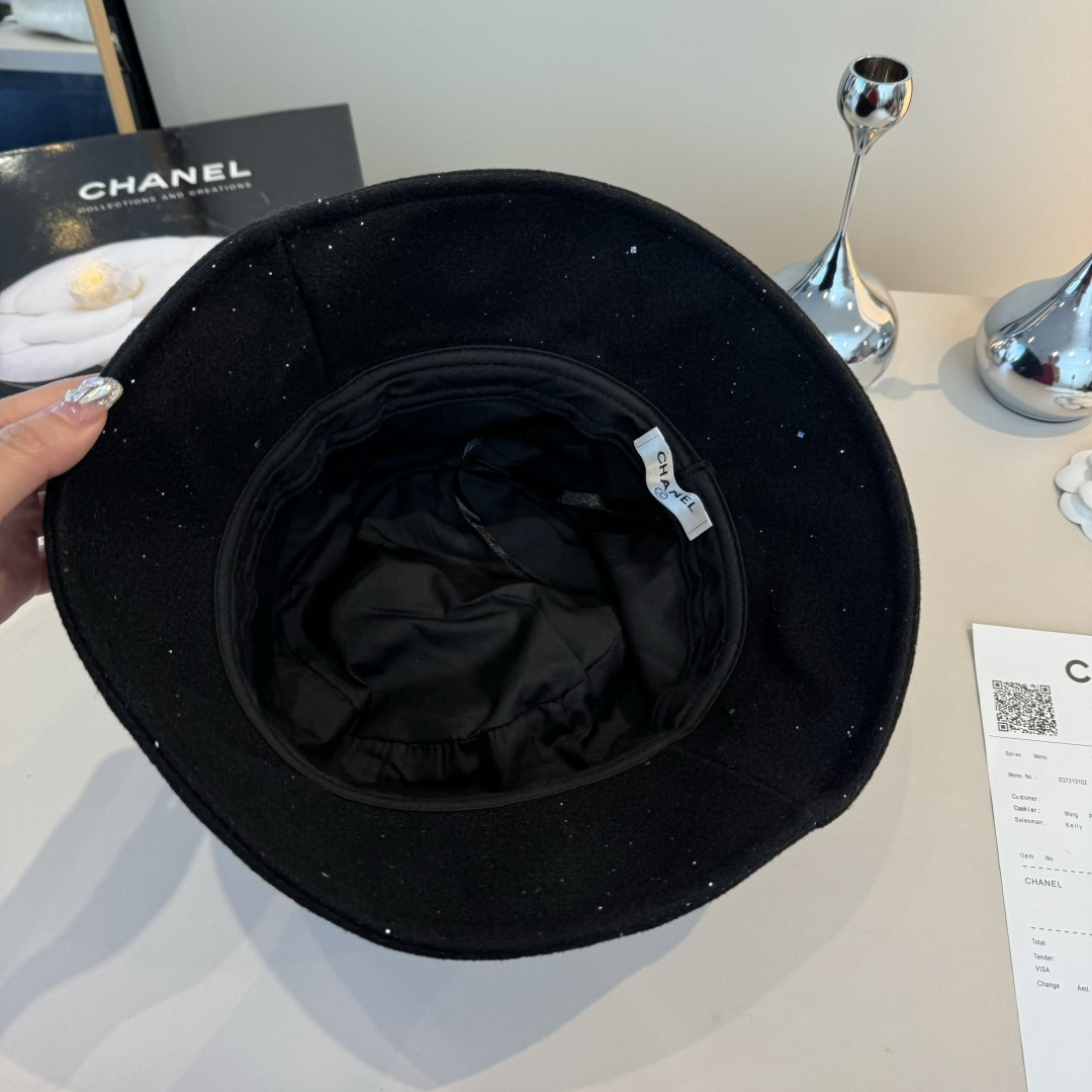 🆕

Chanel香奈儿新款渔夫帽，头围57cm