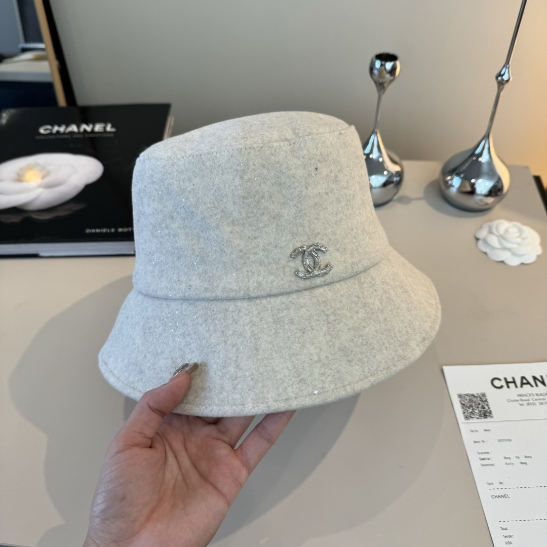 🆕

Chanel香奈儿新款渔夫帽，头围57cm