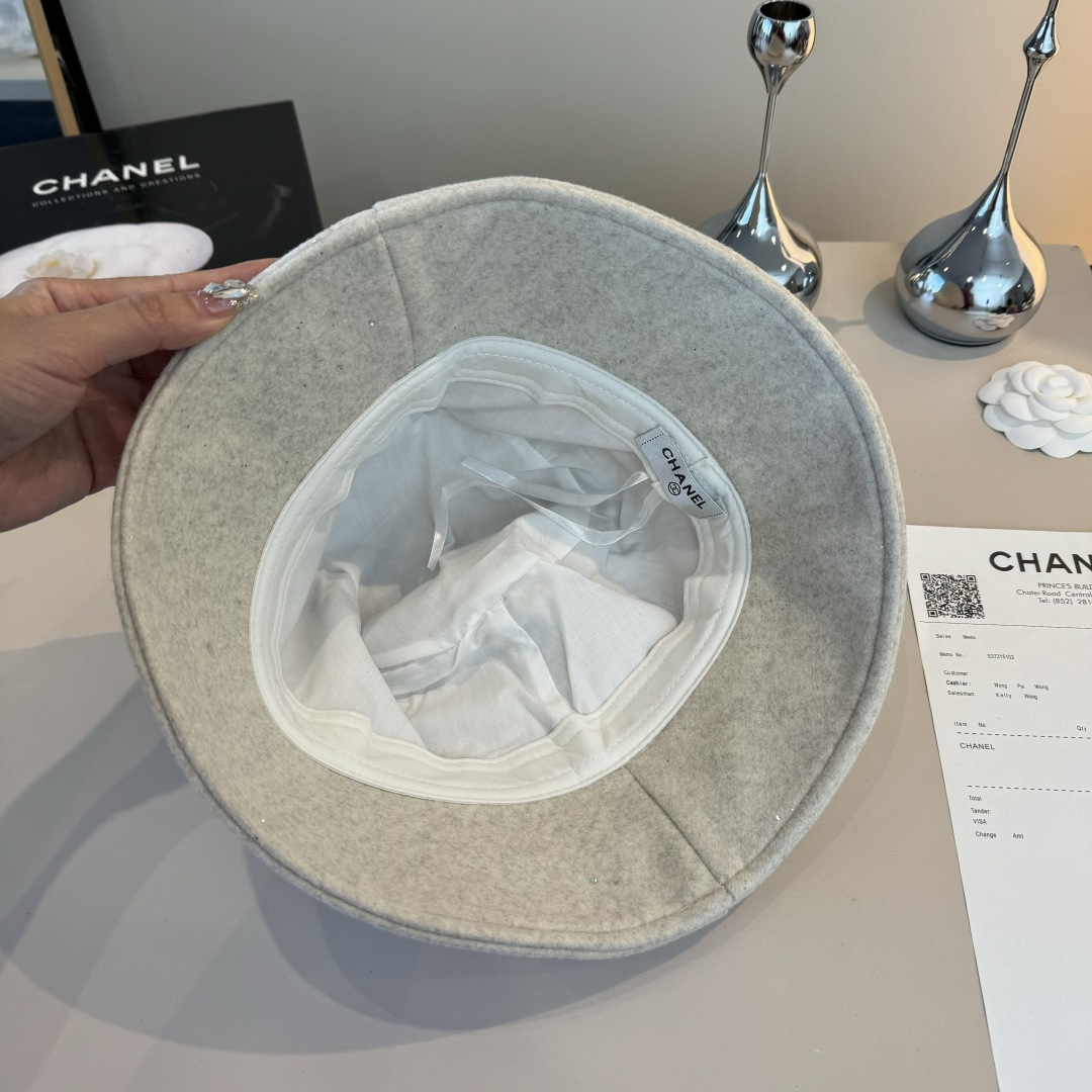 🆕

Chanel香奈儿新款渔夫帽，头围57cm