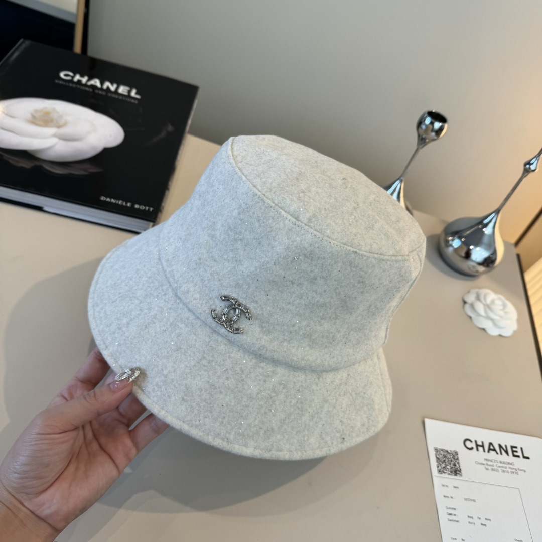 🆕

Chanel香奈儿新款渔夫帽，头围57cm