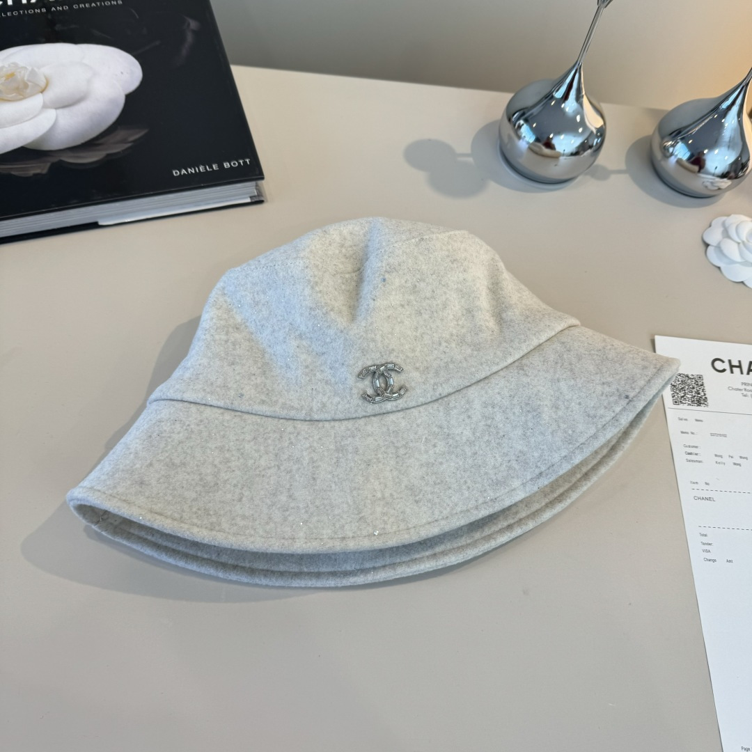 🆕

Chanel香奈儿新款渔夫帽，头围57cm