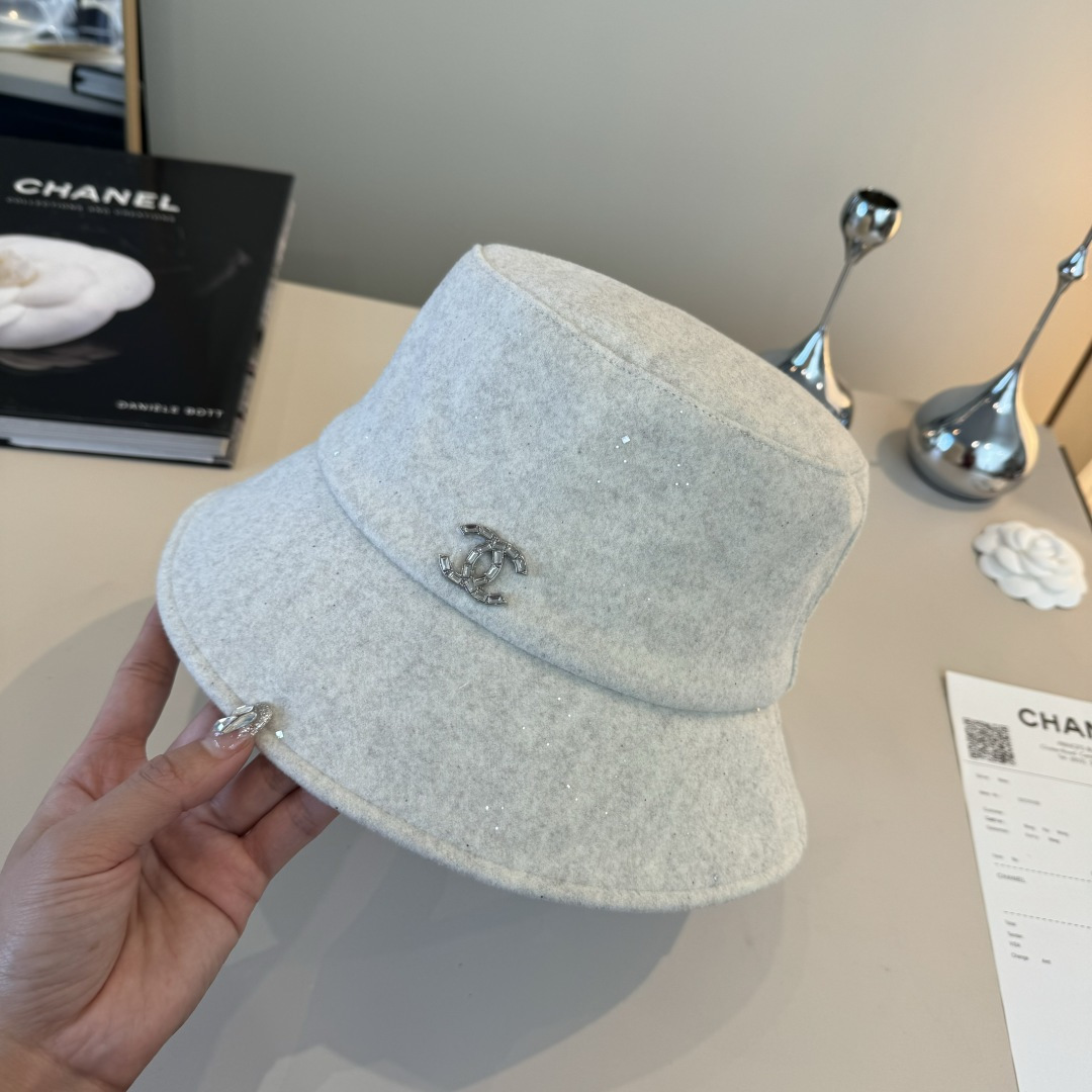 🆕

Chanel香奈儿新款渔夫帽，头围57cm