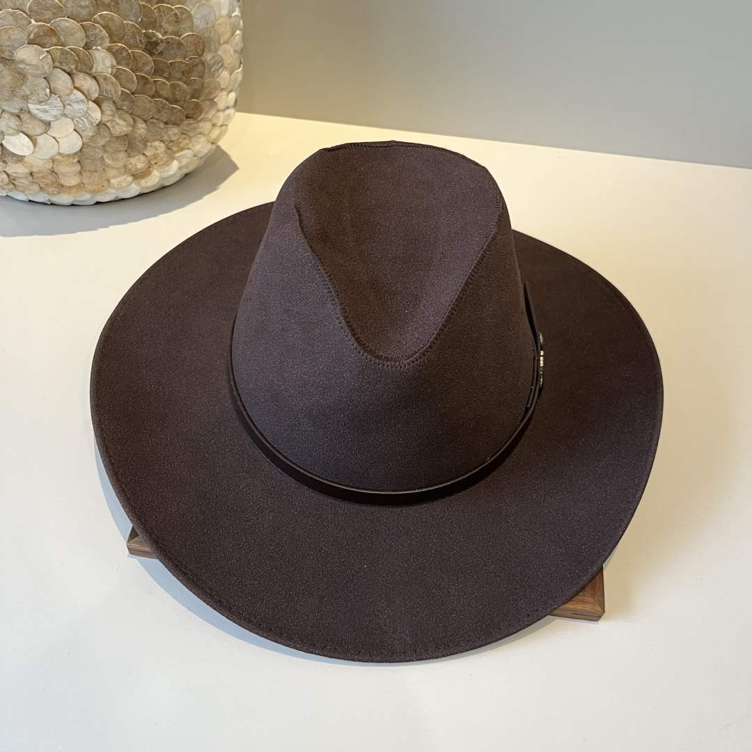 🆕

LV新款礼帽，百分百羊毛礼帽，凹凸有致，头围57cm