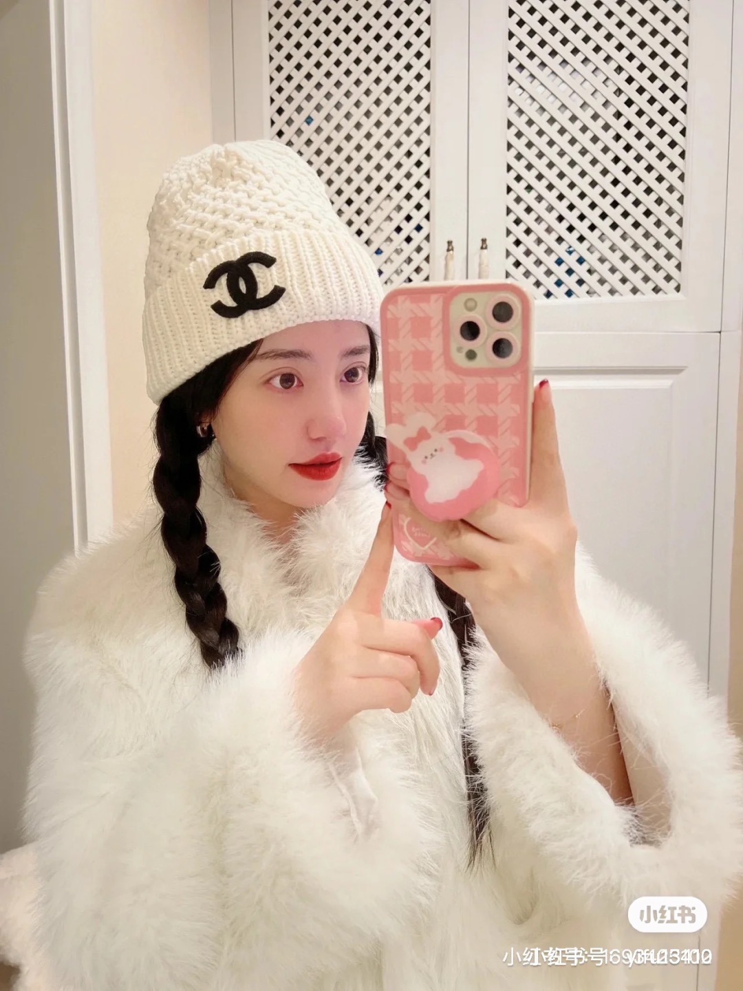 💕Chanel香奈儿针织毛线帽