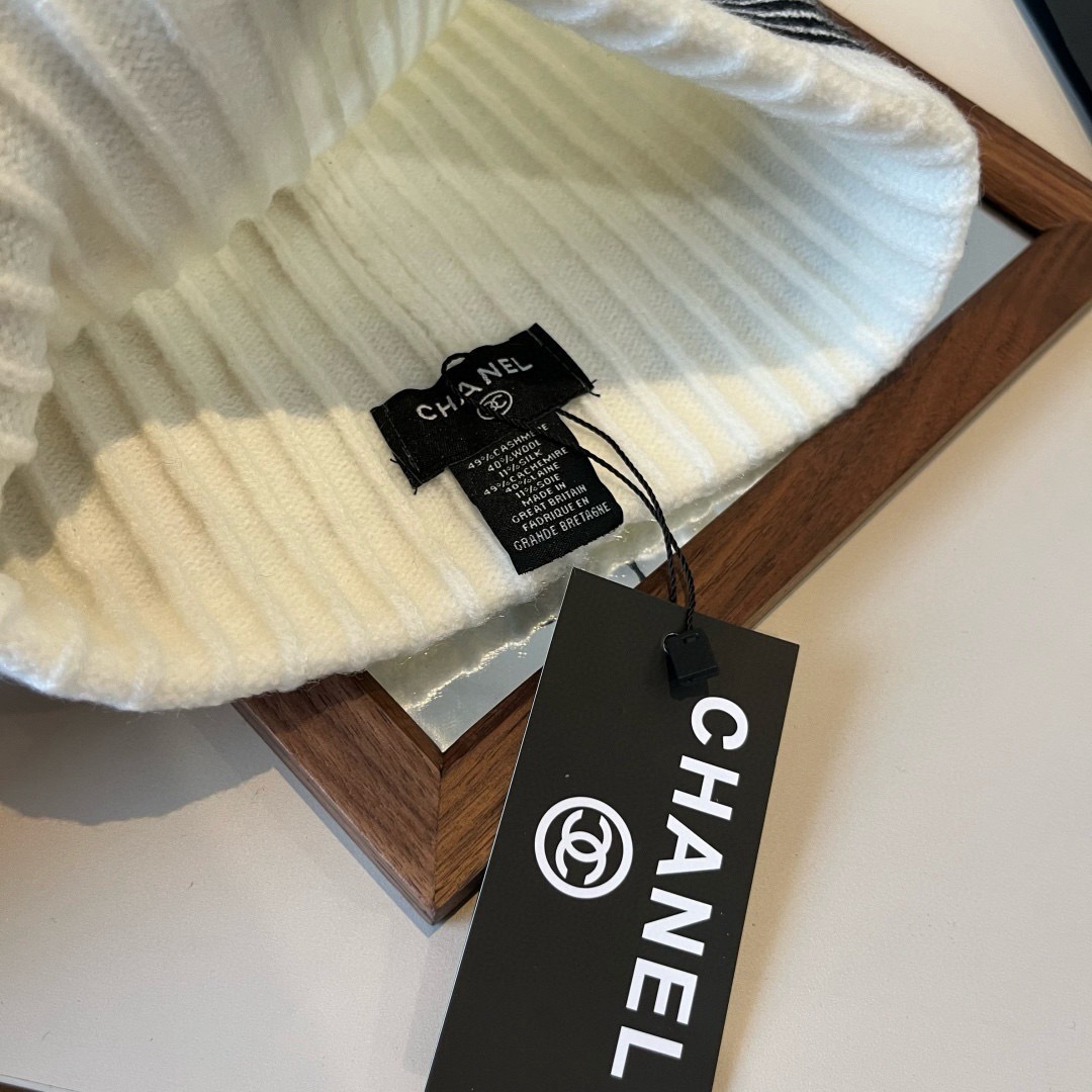 💕Chanel香奈儿针织毛线帽
