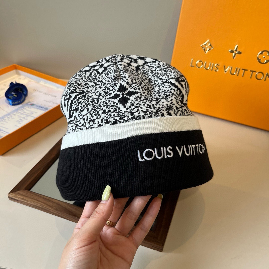 💕Lv路易威登专柜货，针织毛线帽，男女同款 正品开模