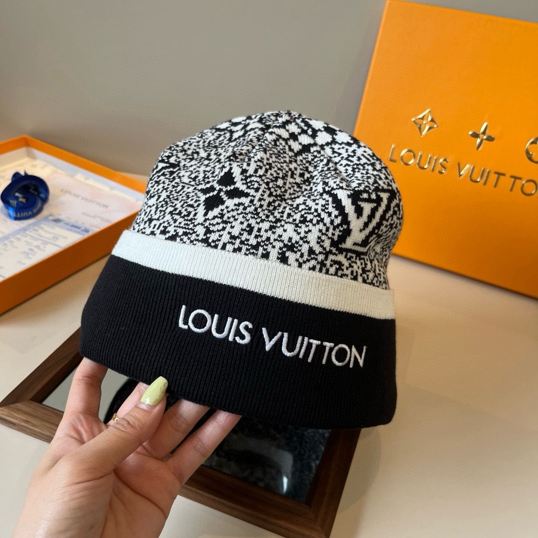 💕Lv路易威登专柜货，针织毛线帽，男女同款 正品开模