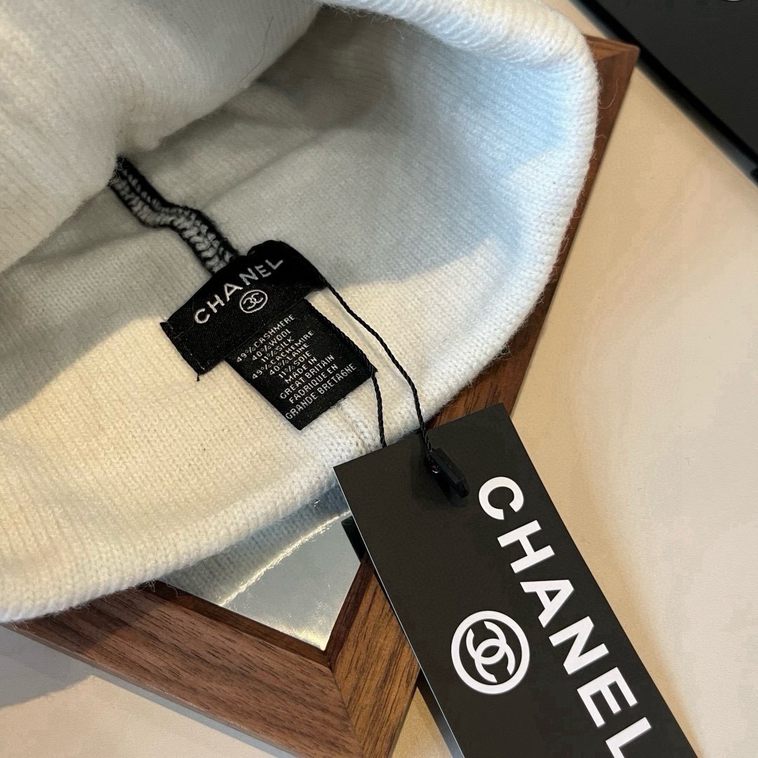 💕Chanel香奈儿针织毛线帽