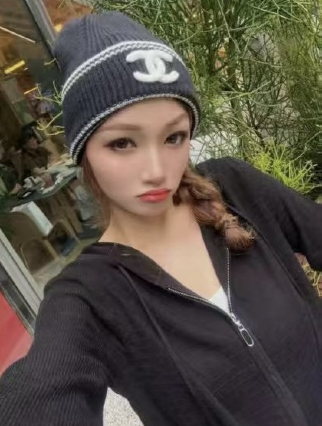 💕Chanel香奈儿针织毛线帽