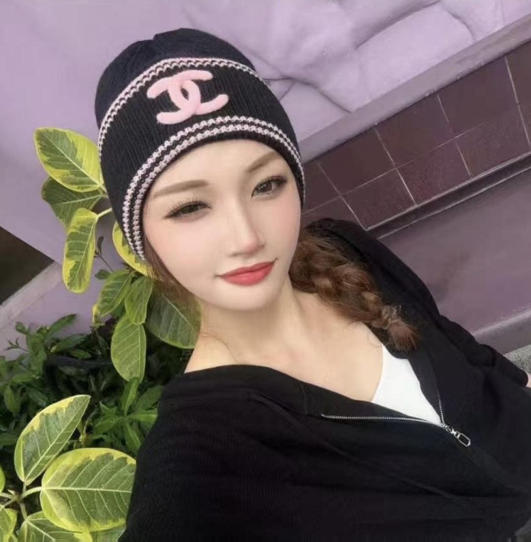 💕Chanel香奈儿针织毛线帽