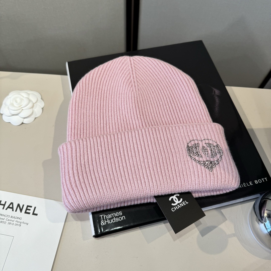 💕Chanel香奈儿针织毛线帽