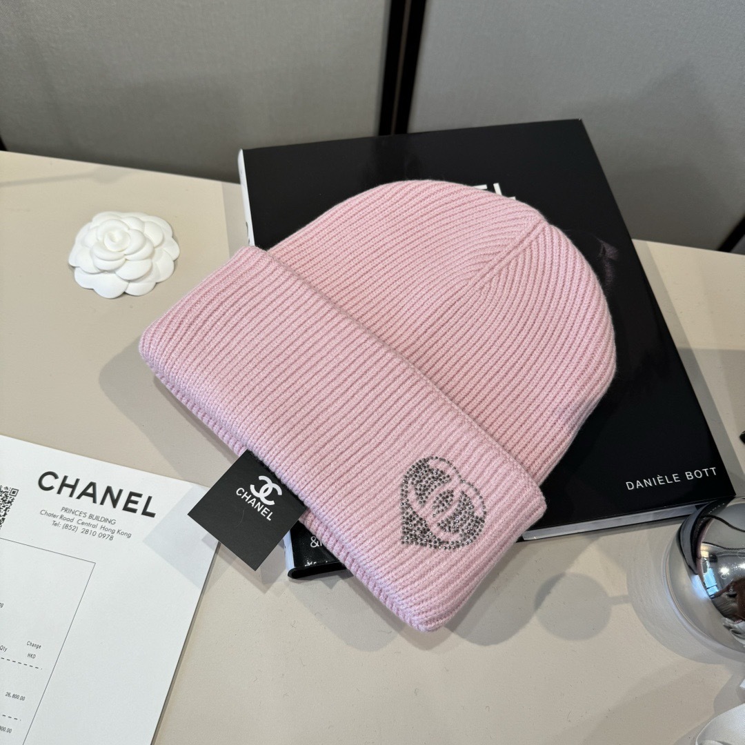 💕Chanel香奈儿针织毛线帽