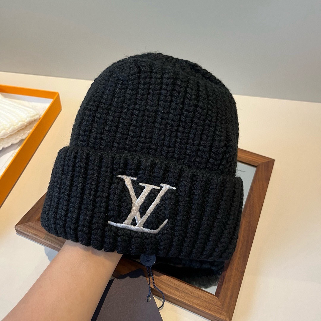 💕Lv路易威登专柜货，针织毛线帽，男女同款 正品开模