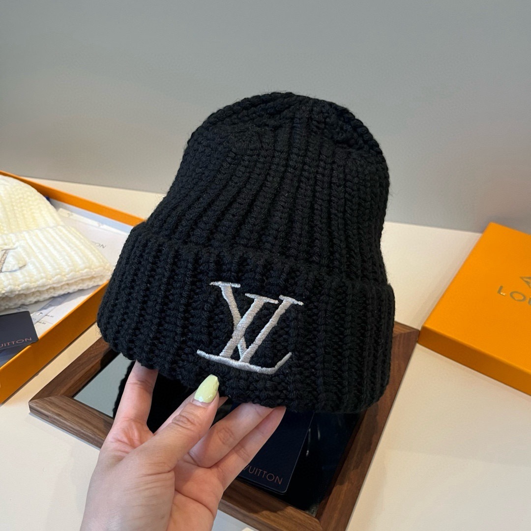 💕Lv路易威登专柜货，针织毛线帽，男女同款 正品开模