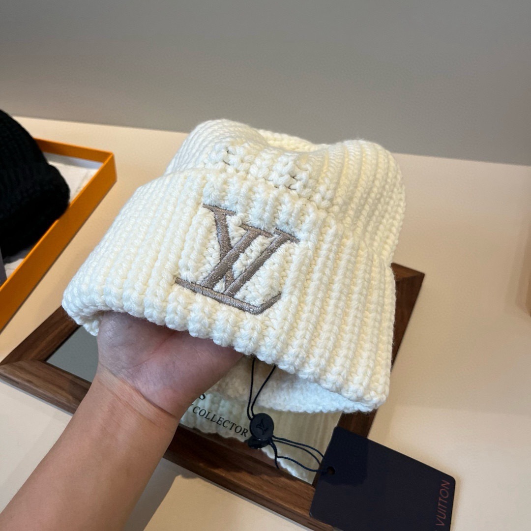 💕Lv路易威登专柜货，针织毛线帽，男女同款 正品开模