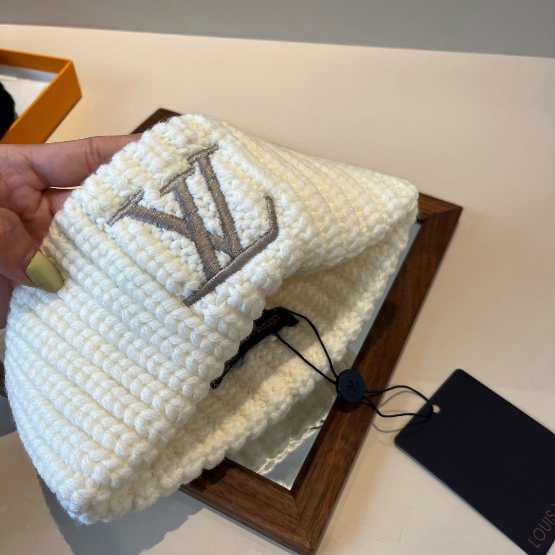 💕Lv路易威登专柜货，针织毛线帽，男女同款 正品开模