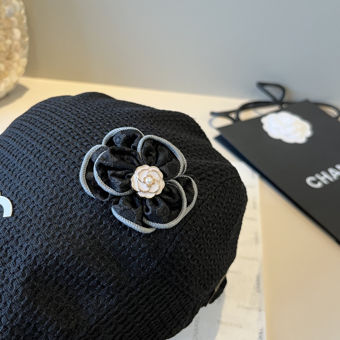 💕Chanel香奈儿鸭舌前进帽，头围58cm