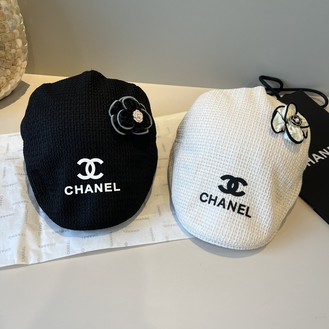 💕Chanel香奈儿鸭舌前进帽，头围58cm