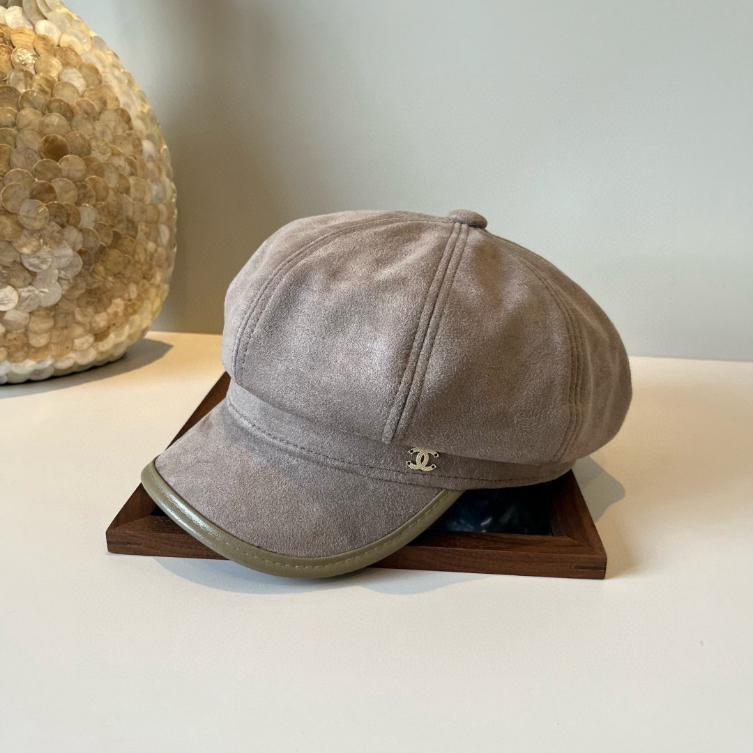 💕香奈儿新款鸭舌画家帽，头围57cm
