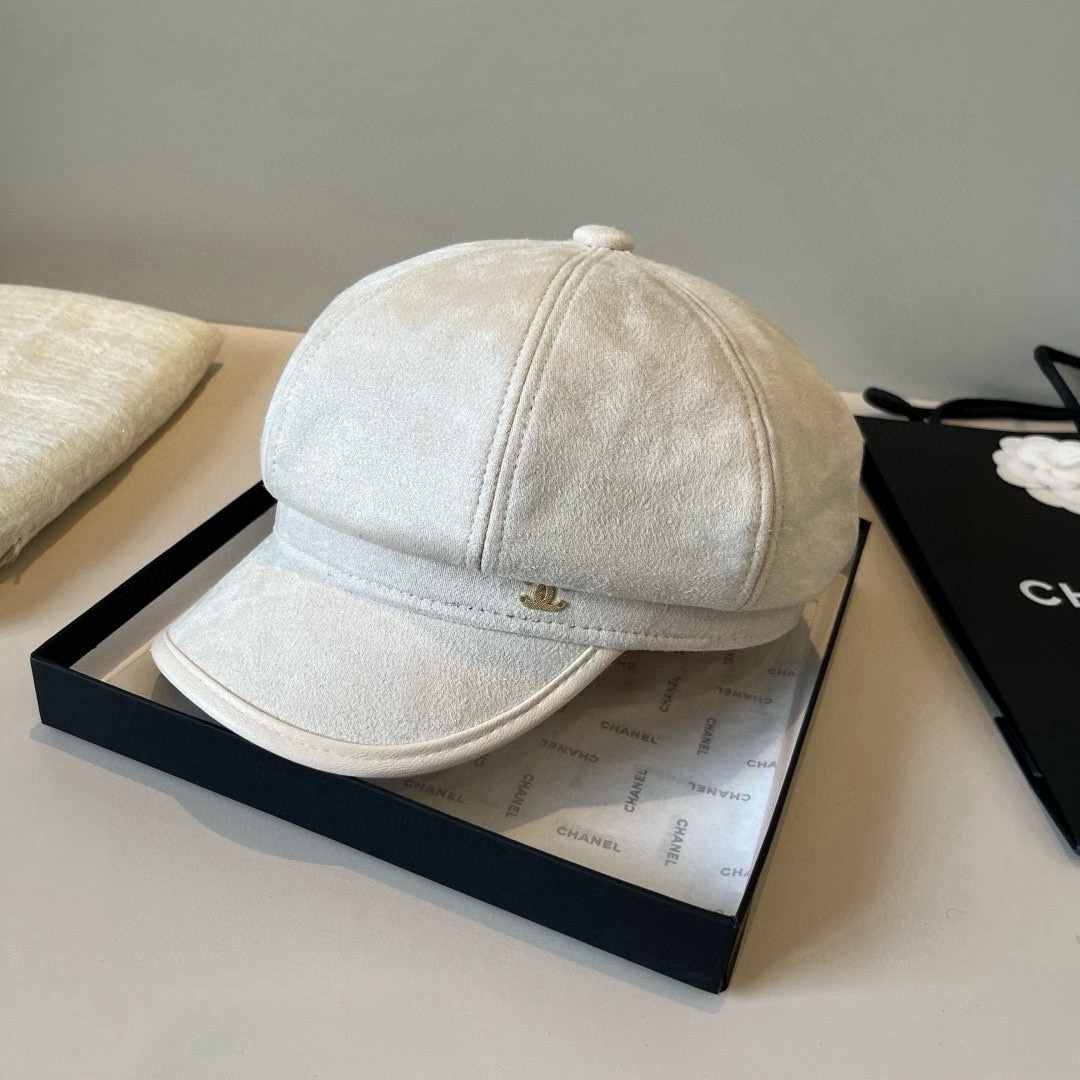 💕香奈儿新款鸭舌画家帽，头围57cm