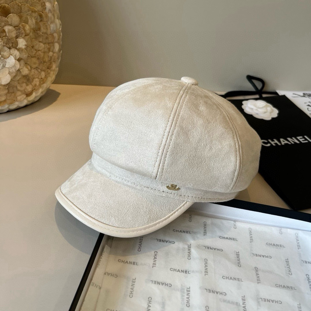 💕香奈儿新款鸭舌画家帽，头围57cm