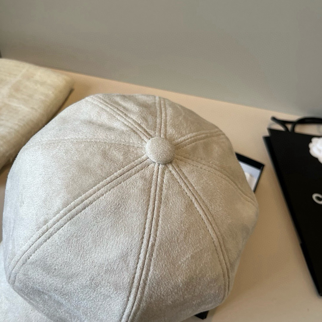 💕香奈儿新款鸭舌画家帽，头围57cm