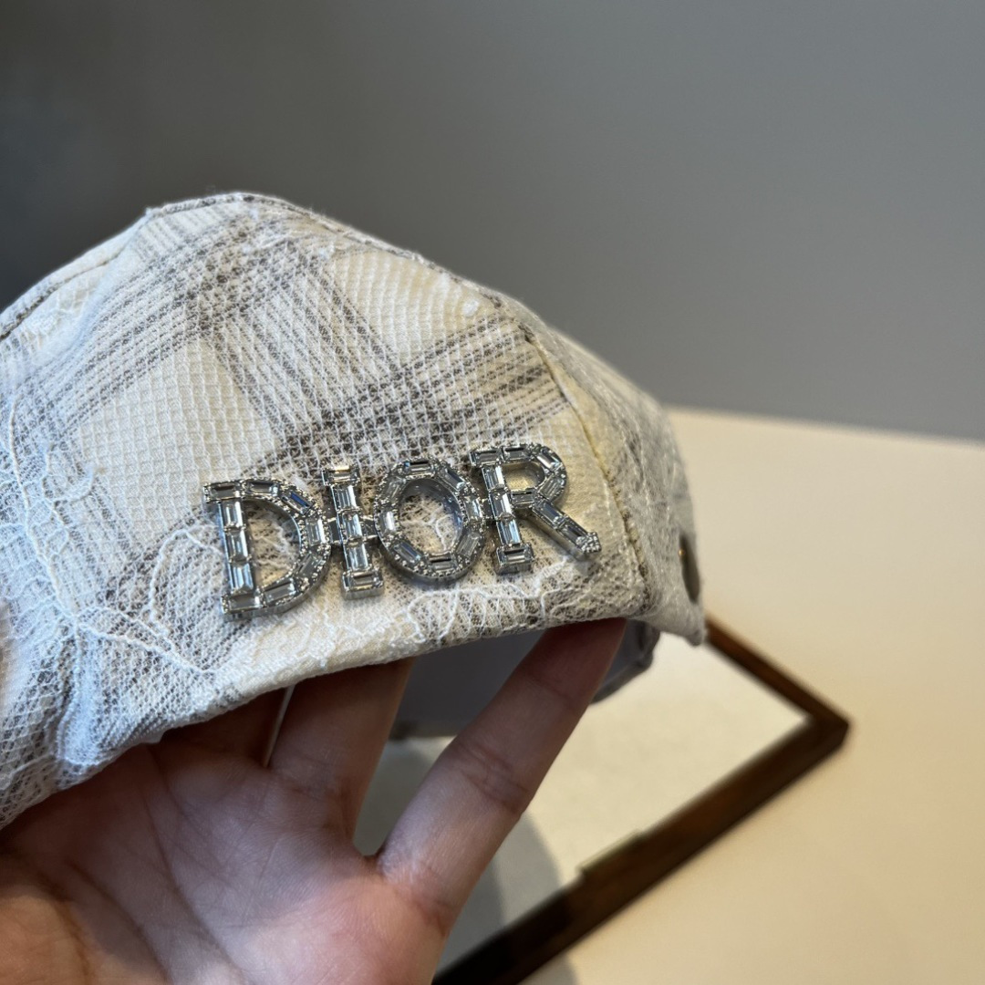 💕Dior迪奥新款鸭舌前进帽，头围58cm