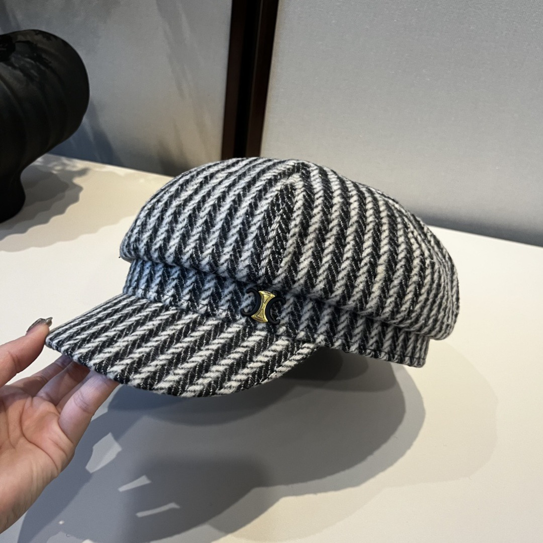 💕Celine赛琳新款鸭舌画家帽，男女通用，