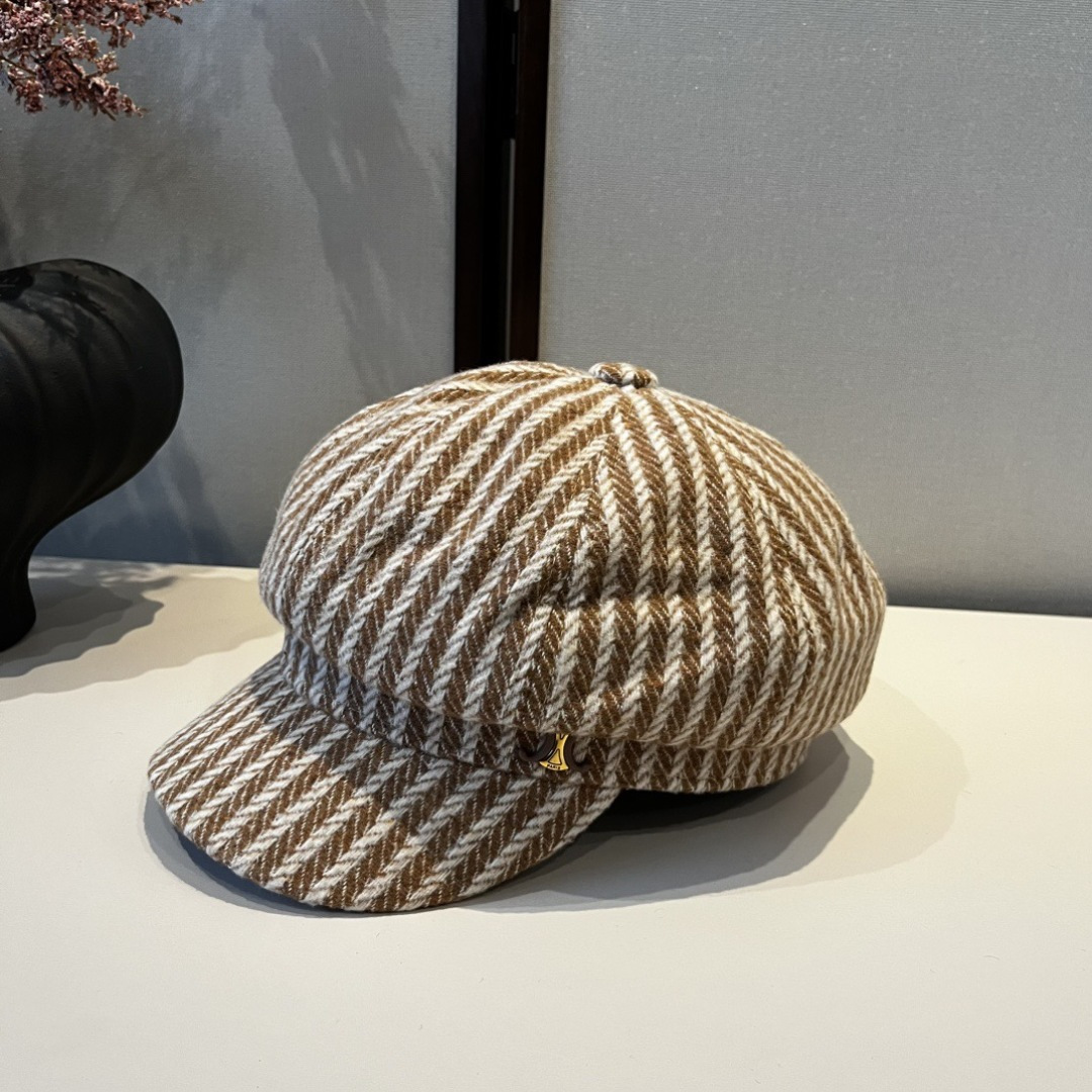 💕Celine赛琳新款鸭舌画家帽，男女通用，