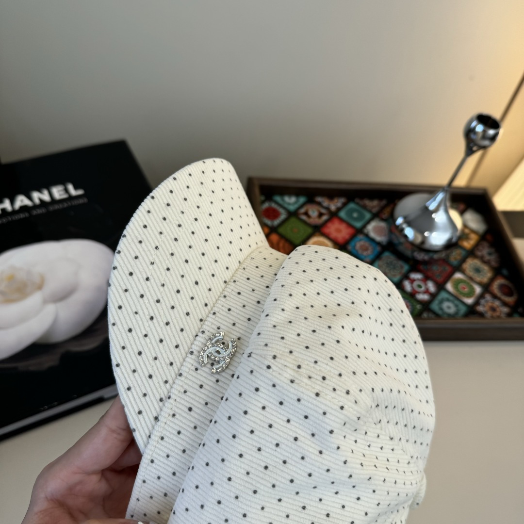 💕Chanel香奈儿新款鸭舌军帽，高级定制，头围57cm