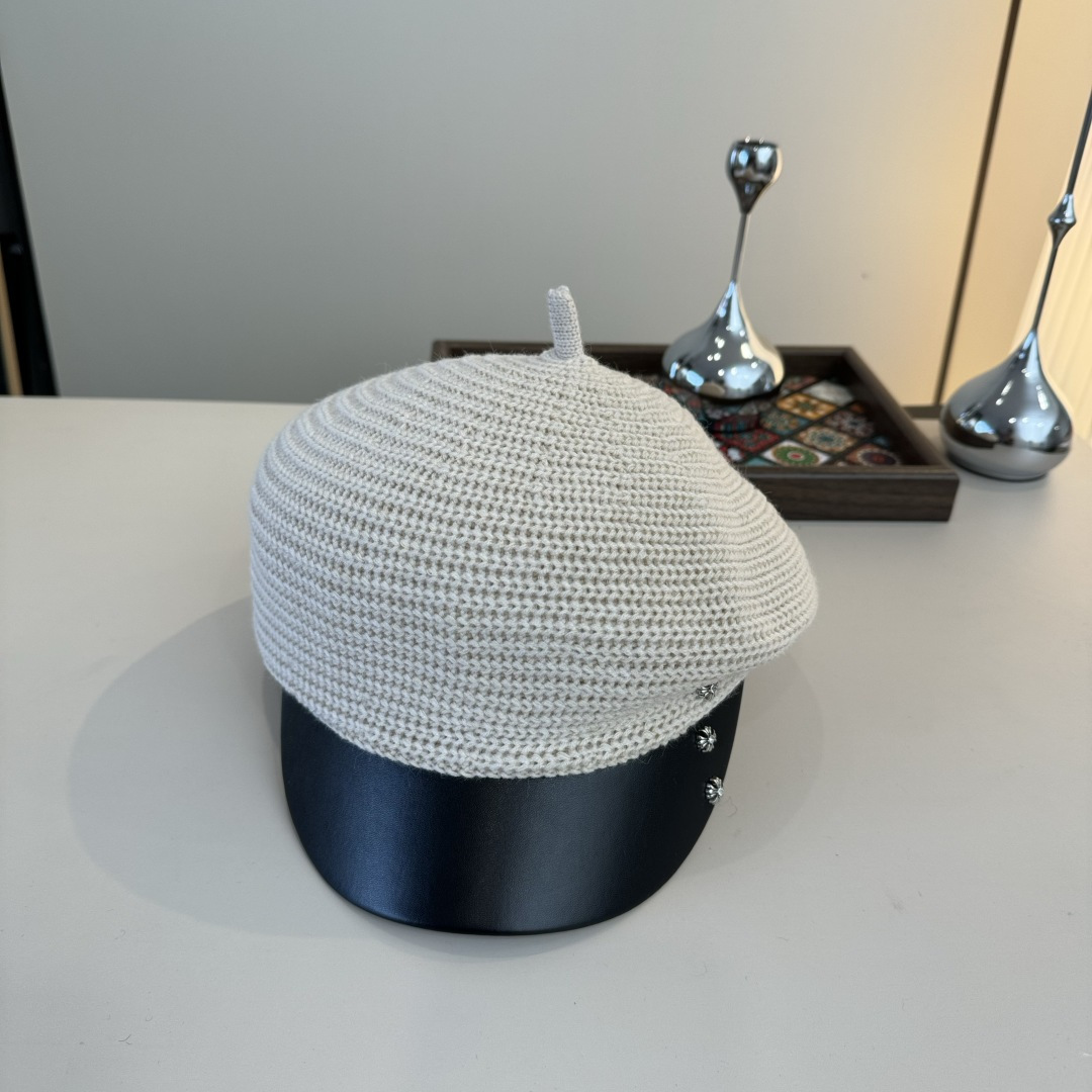 💕克罗心鸭舌骑士帽，定制款骑士帽，不规则 头围57cm