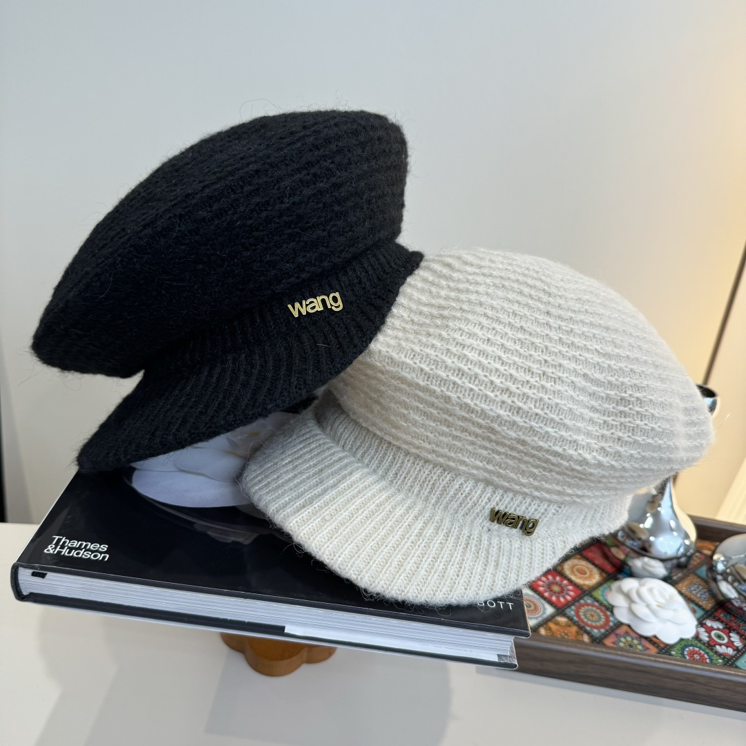 💕大王羊毛画家鸭舌帽，百分百羊毛🦙%面料，头围57cm