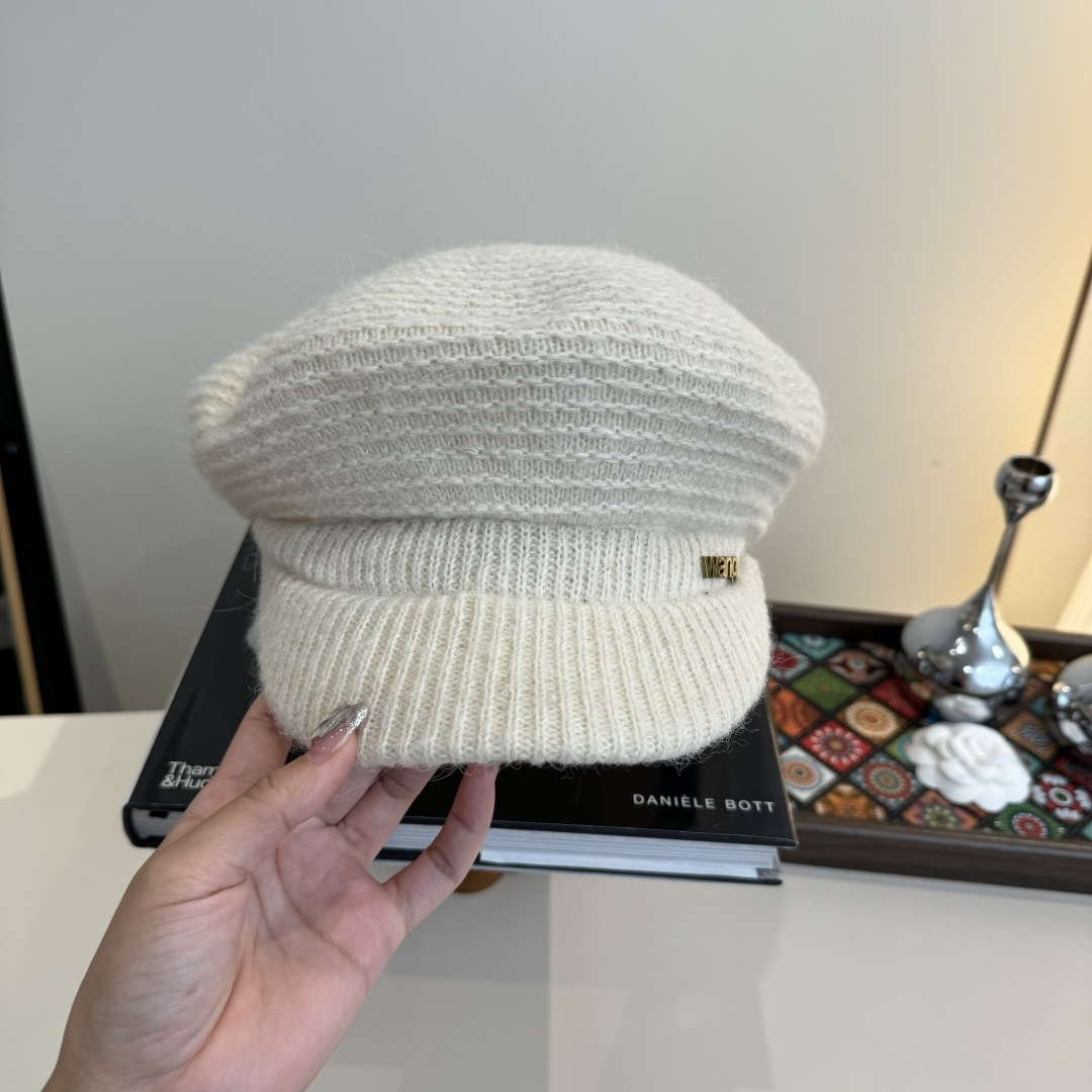 💕大王羊毛画家鸭舌帽，百分百羊毛🦙%面料，头围57cm