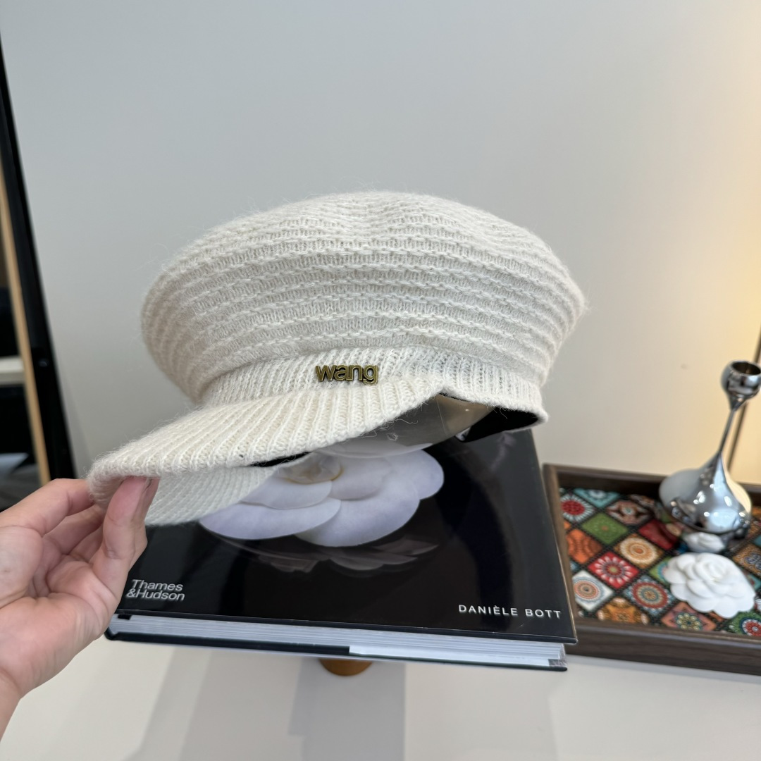 💕大王羊毛画家鸭舌帽，百分百羊毛🦙%面料，头围57cm