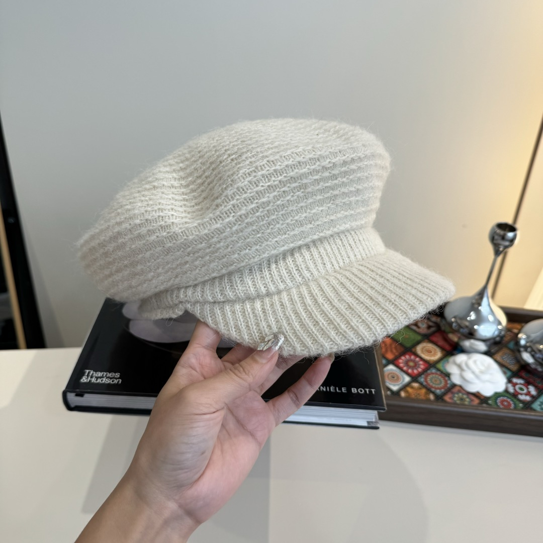 💕大王羊毛画家鸭舌帽，百分百羊毛🦙%面料，头围57cm