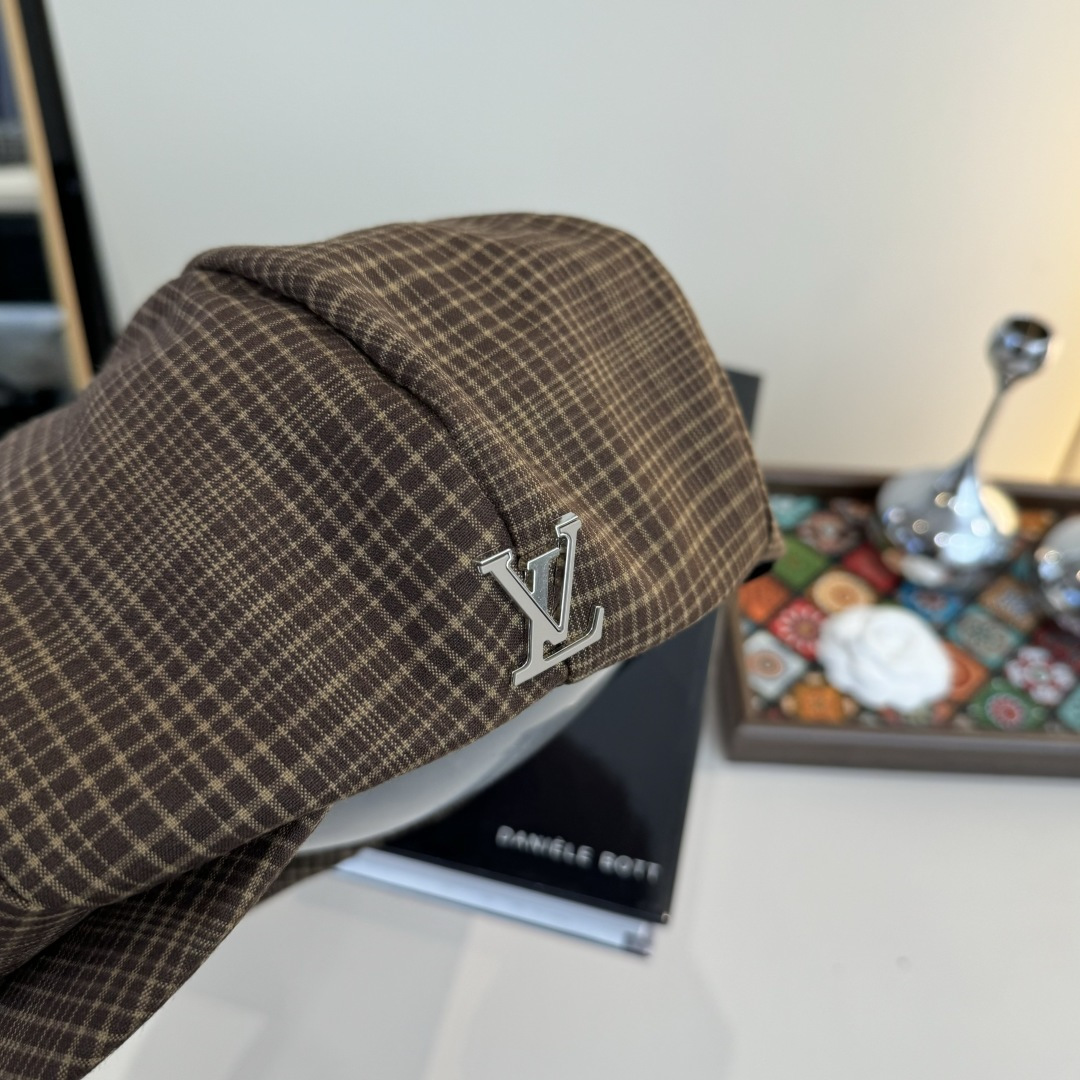 💕Lv路易斯新款鸭舌画家帽，男女通用，