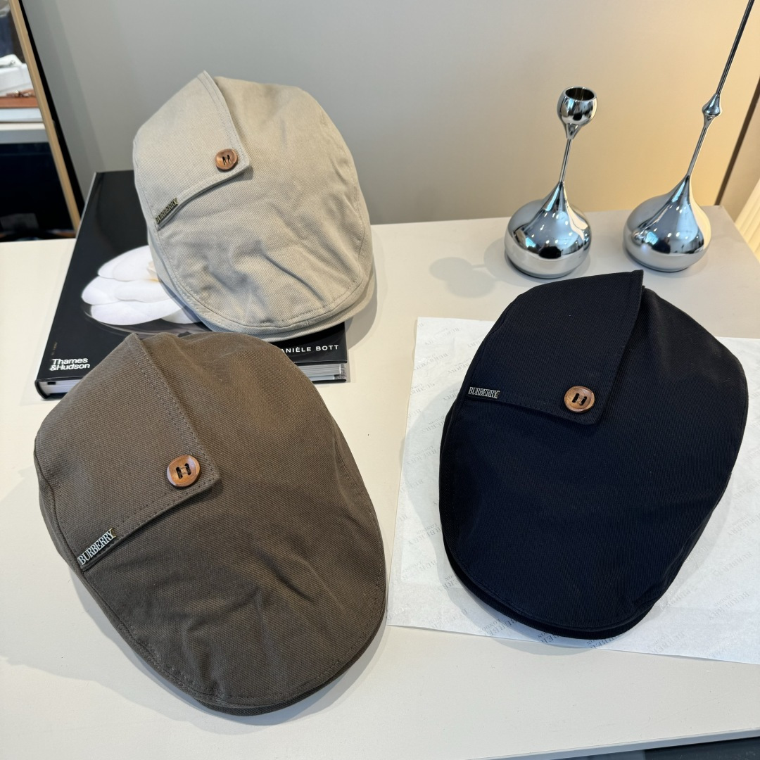 💕巴宝莉新款鸭舌前进帽，头围58cm