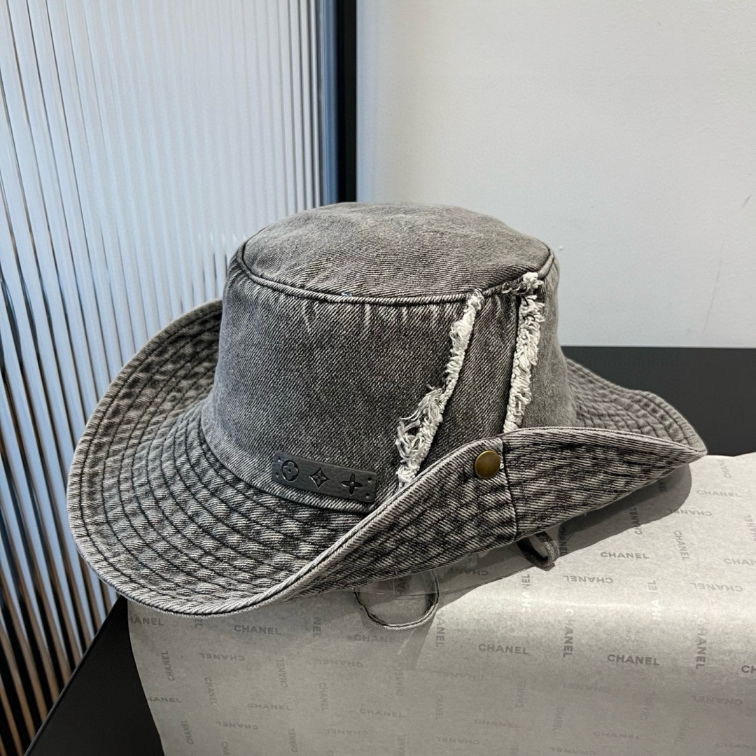 💕LV路易威登牛仔渔夫帽，头围57cm