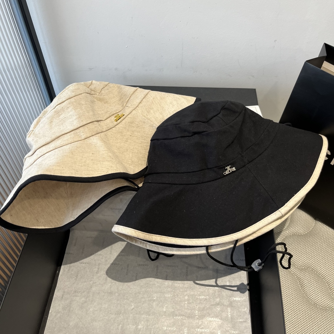 💕celine赛琳新款渔夫帽，头围57cm